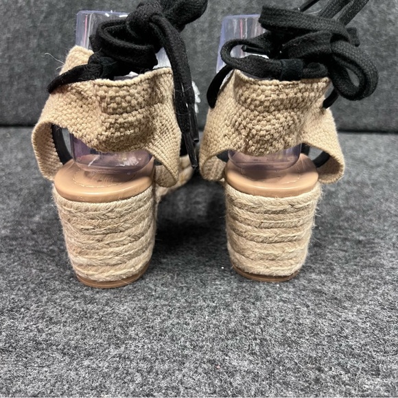 Kate Spade Lafayette Womens Espadrille Wedge Shoes Size 7.5 - Picture 5 of 12